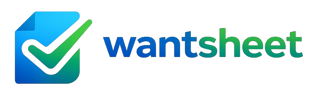 wantsheet